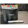 Image 2 : 1 Multi-Pack of Alcohol Dual-Tip Artist/Sketch Markers - Approx. 40 Colours! - Brand New!