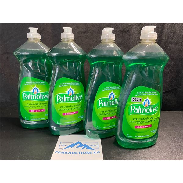 4 Palmolive Essential Clean Original Dish Liquids - 828ml - New