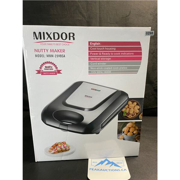 1 Mixdor Nutty Maker - Electric Walnut Cake Maker - New