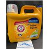 Image 1 : 1 Large Jug of Arm & Hammer Original Concentrated Liquid Laundry Detergent - 170 Loads/5.03L - New