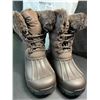 Image 4 : 1 Pair of HobiBear Women's Waterproof Winter Mid-Calf Lightweight Snow Boots - Size 41 EUR - New