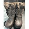Image 3 : 1 Pair of HobiBear Women's Waterproof Winter Mid-Calf Lightweight Snow Boots - Size 39 EUR - New
