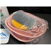 Image 3 : 1 Silicone Bread Proofing Basket Kit (Includes 9" Round Bread Pan & 10" Oval Pan & Tools) - New