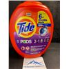 Image 1 : Tide Pods Spring Meadow Liquid Laundry Detergent Pods - Large 112 Count (5.81LB) - New (No Lid*)