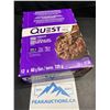 Image 1 : 1 Box of Quest Protein Bars - Double Chocolate Chunk - 12 x 60g Bars - New Sealed