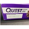 Image 3 : 1 Box of Quest Protein Bars - Double Chocolate Chunk - 12 x 60g Bars - New Sealed