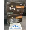 Image 1 : 2 Boxes of Peets Coffee Keurig K-Cup Pods; Dark Roast Major Dickason's Blend - 10 Pods Per Box - New