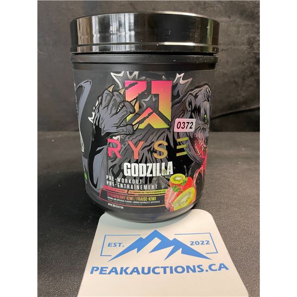 1 Tub of RYSE Godzilla Pre-Workout Powder - Strawberry Kiwi - 738G - New Sealed (BB: 04/2026)
