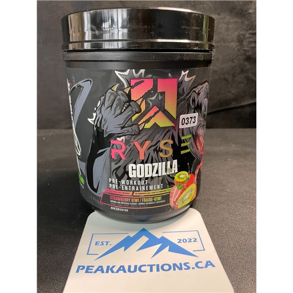 1 Tub of RYSE Godzilla Pre-Workout Powder - Strawberry Kiwi - 738G - New Sealed (BB: 04/2026)