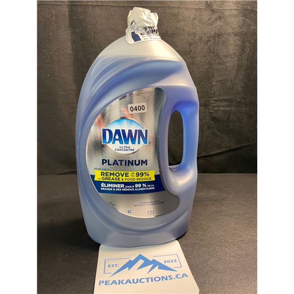 1 Dawn Ultra Platinum Dishwashing Liquid/Dish Soap Refill - Large 2.21L - New