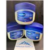 Image 1 : 3 Vaseline Original Healing Jelly - Dermatologist Tested for Healing Dry Skin - 375G Each - New