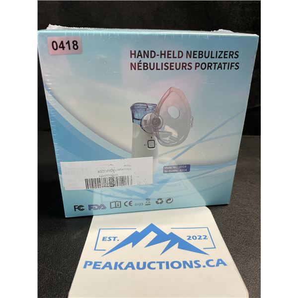 1 Hand-Held Portable Nebulizer/Breathing Aid Nebulizer Device for Asthmatics - New Sealed