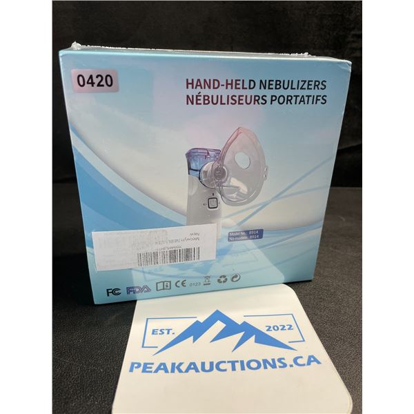 1 Hand-Held Portable Nebulizer/Breathing Aid Nebulizer Device for Asthmatics - New Sealed