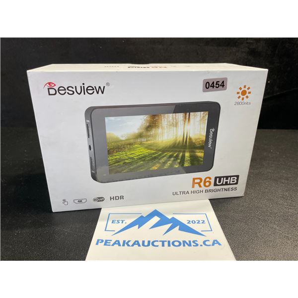 1 Besview R6 UHB Ultra High Brightness Full HD 4K Camera Field Monitor - New/Open Box