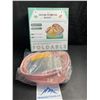Image 2 : 1 Silicone Bread Proofing Basket Kit (Includes 9" Round Bread Pan & 10" Oval Pan & Tools) - New