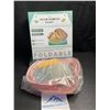 Image 2 : 1 Silicone Bread Proofing Basket Kit (Includes 9" Round Bread Pan & 10" Oval Pan & Tools) - New