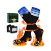 Image 1 : 1 Pair of Heated Electric Socks with Rechargeable Battery Packs; 5 Temp Levels; Size L - NEW!