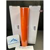 Image 2 : 2 Large Rolls of Orange Adhesive Permanent Vinyl - 12" x 15FT Rolls - For DIY Crafts/Decor - New