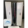 Image 2 : 2 Large Rolls of Black Adhesive Permanent Vinyl - 12" x 10FT Rolls - For DIY Crafts/Decor - New