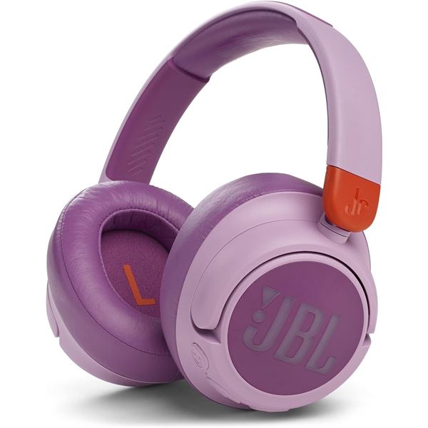 JBL JR 460NC Noise-Canceling Wireless Over-Ear Kids Headphones - 30HR Playtime - Pink - Brand New!