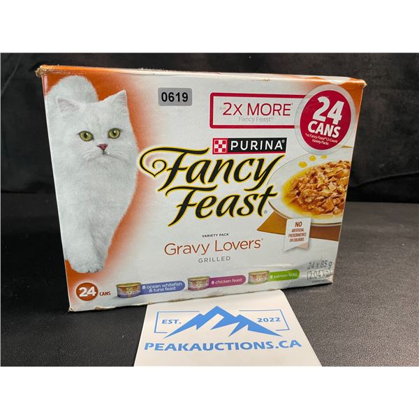 1 Case of Purina Fancy Feast Grilled Gravy Lovers Wet Cat Food - 24 Tins x 85g - New