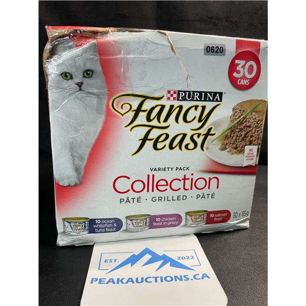1 Case of Purina Fancy Feast Variety Pack Wet Cat Food - Pate/Grilled - 30 Tins x 85g - New