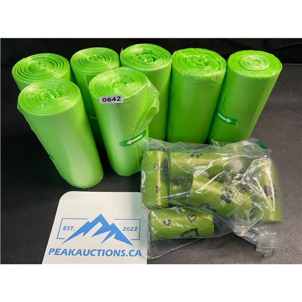 Lot of Assorted Dog Waste/Dog Poop Bags - New