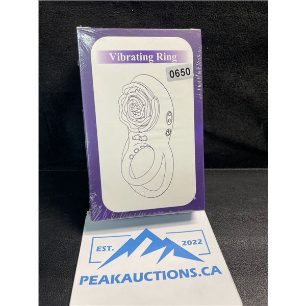 1 Vibrating Massage Ring/Sex Toy for Men - New Sealed