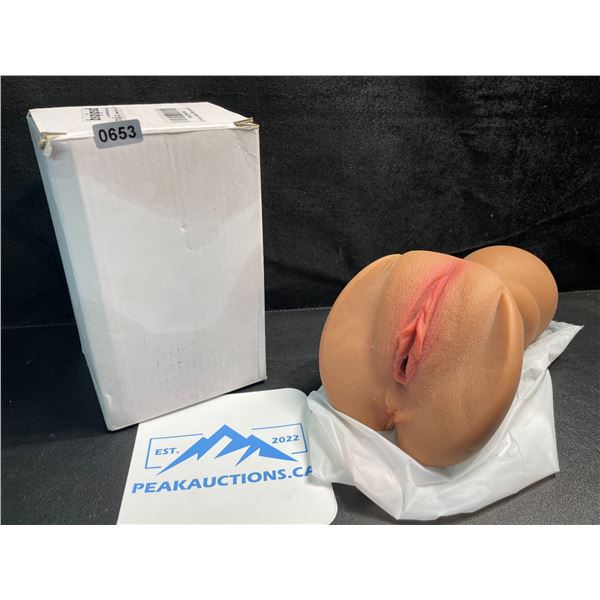 1 Silicone "Realistic" Pocket Pussy Male Sex Toy - New in Box