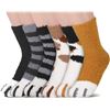 Image 1 : 2 Packs of Fuzzy Soft Cat Claw Design Slipper Socks for Women - 6 Pairs Each/12 Pairs Total - New