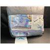 Image 2 : 6PC Mermaid Design Comforter Bedding Set for Girls - Twin Size - Brand New!