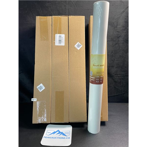 4 Rolls of Sewing Pattern Paper - 18in Wide x 75.5FT Each - Easy to Use Tracing Paper for Patterns