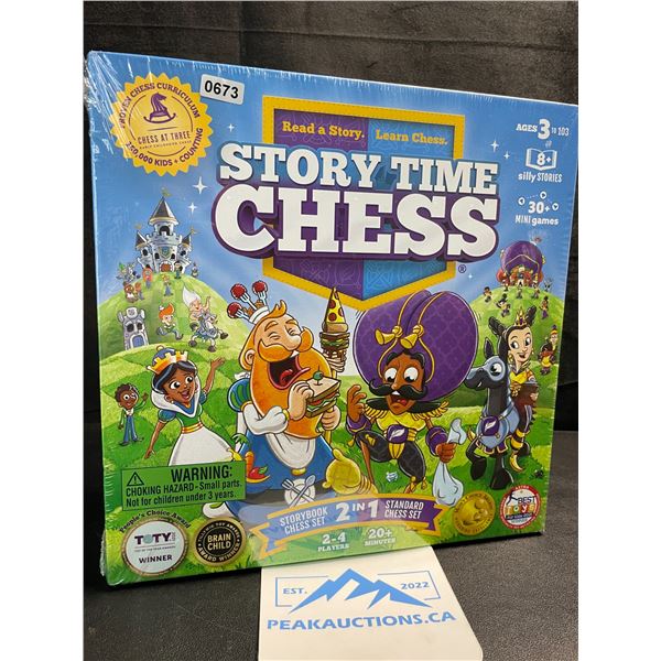 1 Story Time Chess: The Game - 2021 Toy of The Year Award Winner! - Beginner Chess Set for Kids; New