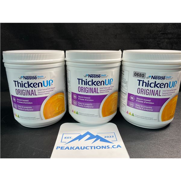 3 Nestle ThickenUP Original Instant Food and Drink Thickener - 227G - (BB: 2025 DE 04)