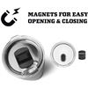 Image 6 : 4 Packs of Replacement Magnetic Tumbler Lids for YETI Ramblers (20oz) - 2 Per Pack/8 Total - New