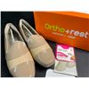 Image 2 : 1 Pair of Ortho+Rest Comfortable Loafer Women's Dress Shoes (Slip-On) - Size 9 - Nude - New