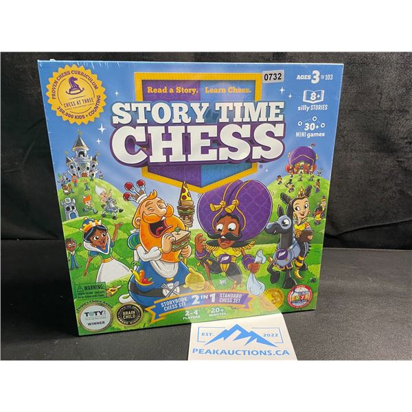 1 Story Time Chess: The Game - 2021 Toy of The Year Award Winner! - Beginner Chess Set for Kids; New