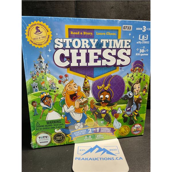 1 Story Time Chess: The Game - 2021 Toy of The Year Award Winner! - Beginner Chess Set for Kids; New