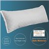 Image 3 : 1 DCSTA Hypoallergenic Body Pillow for Adults - Long/Full Body Pillow - Grey Quilted - 21" x 54" New