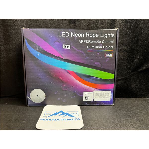 LED Neon Rope Lights 32ft 16 Million Colors - New