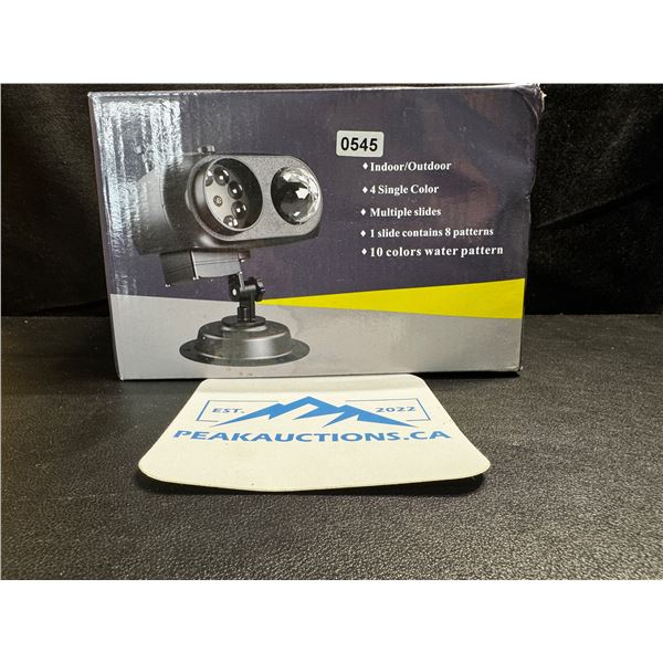 Indoor Outdoor Multi Pattern LED Projector Lamps - New