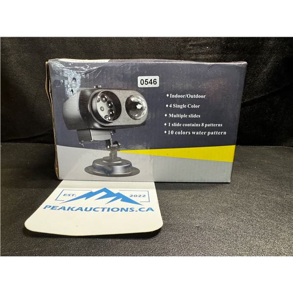 Indoor Outdoor Multi Pattern LED Projector Lamps - New