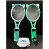 Image 3 : Nintendo Switch Rackets - Blue and Green Colours - New