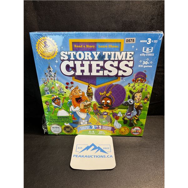 Thinking Cup Games Story Time Chess The Game - New