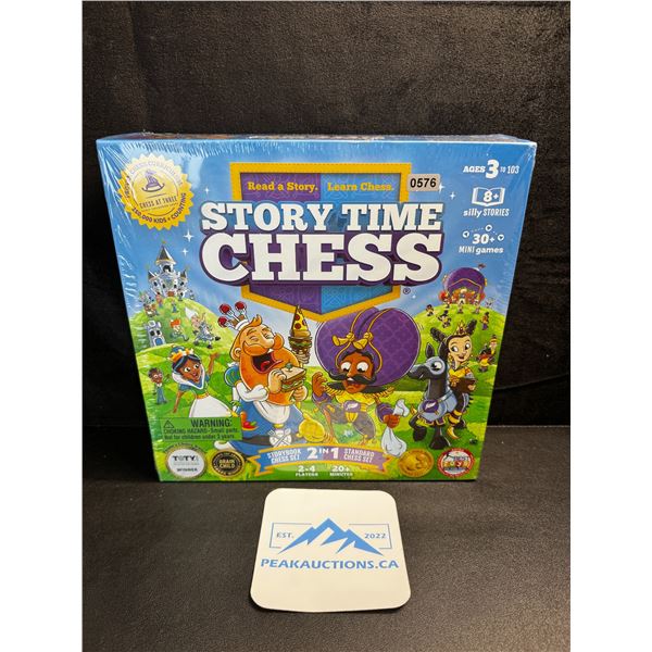 Thinking Cup Games Story Time Chess The Game - New