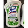 Image 2 : 2 Lysol Laundry Disinfectant - Tough Odour Eliminator - 1.2L Each - New