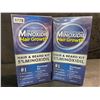 Image 2 : 2 Anareal Advanced Formula Minoxidil Hair Growth Hair & Beard Kits - 30ml - New Sealed
