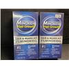 Image 2 : 2 Anareal Advanced Formula Minoxidil Hair Growth Hair & Beard Kits - 30ml - New Sealed