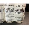 Image 2 : 2 Zeiss Lens Care Packs - Each Includes 2x Lens Cleaner (240ml) & 2x Microfiber Cleaning Cloths; New