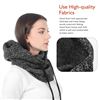 Image 4 : 4 Caloics Balaclava Winter Sporty Neck Warmers/Hoods - Grey - Brand New